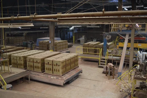 Continental brickmaking — brick production area