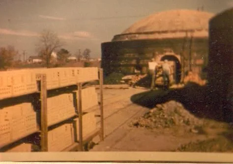Continental brickmaking — historic kiln loading