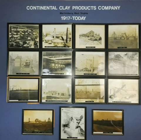 Continental company history display