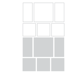 Alternate ashlar pattern 2 paver arrangement
