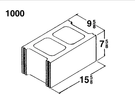 10 × 8 × 16 Common product drawing