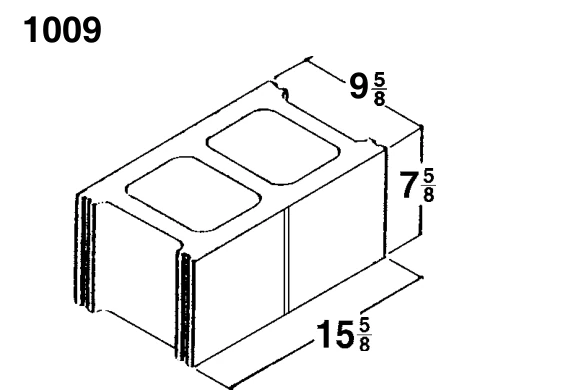10 × 8 × 16 Vertical 1-Side product drawing