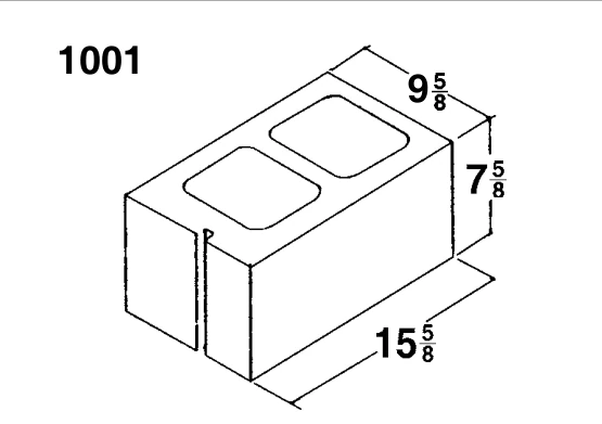 10 × 8 × 16 Combination Corner product drawing