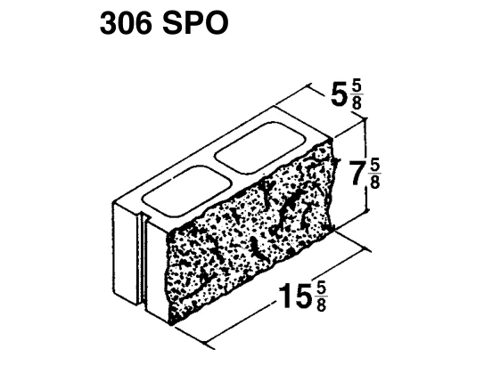 6 × 8 × 16 Split Combination Corner product drawing