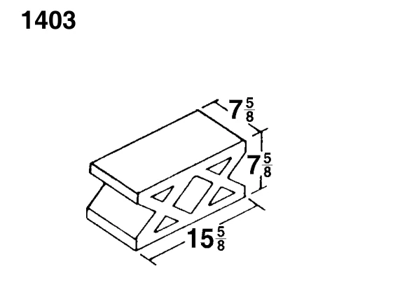 8 × 8 × 16 Double product drawing