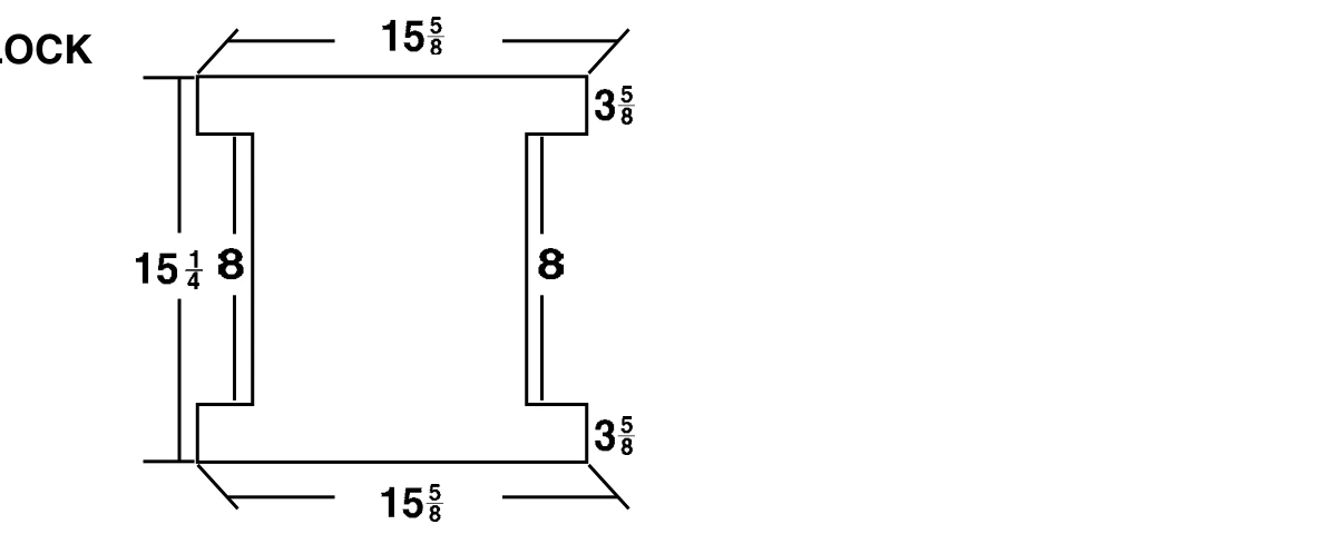 3 5/8 In. Thick Slope Block product drawing