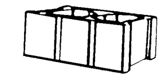 Ground Stone — One Ground Face, Two Scores product drawing