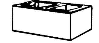 Ground Stone — One Ground Face And One End product drawing