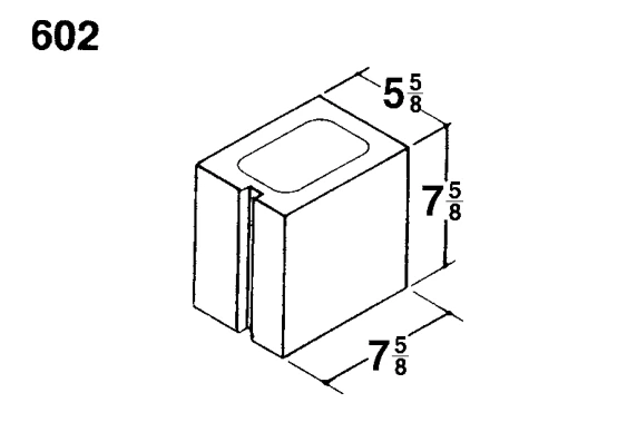 6 × 8 × 8 Combination Corner product drawing