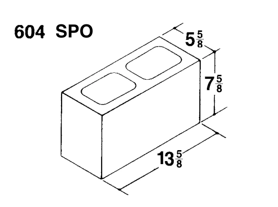 6 × 8 × 14 Common product drawing