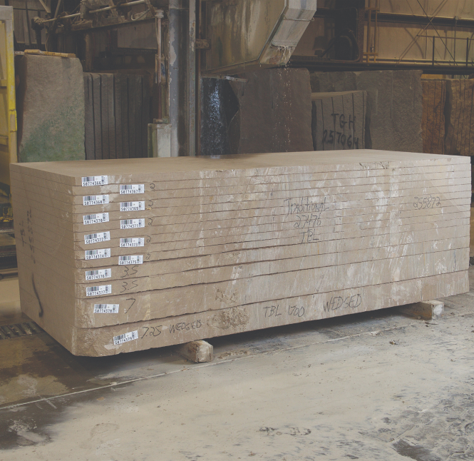 Thick Stone Slabs — Format reference