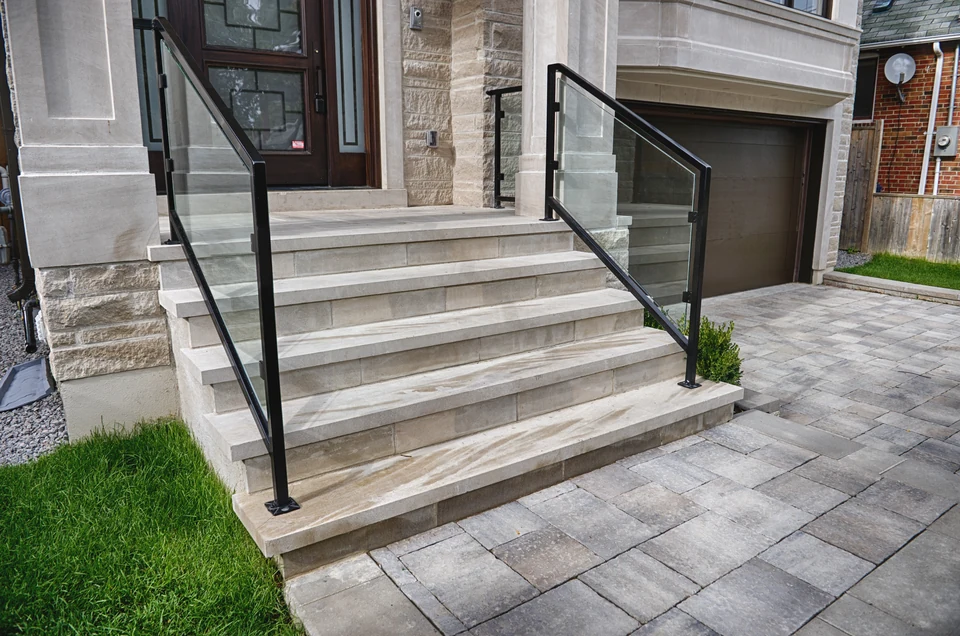 Custom Stone Steps material sample