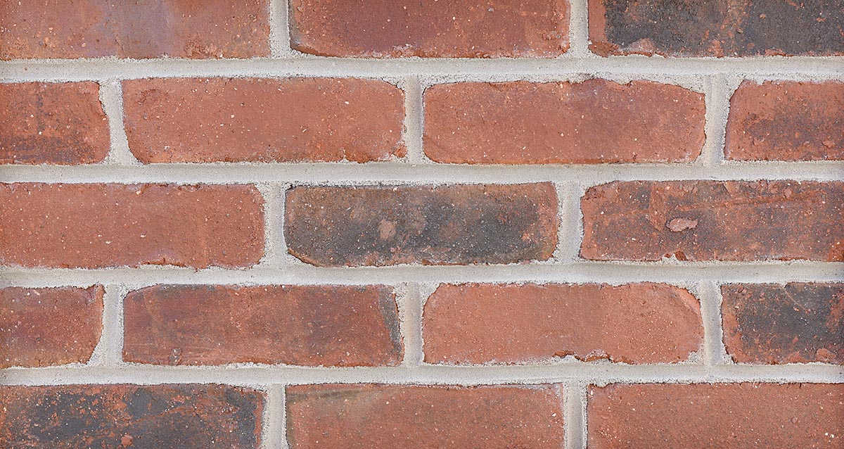 Winchester Blend — full-brick color reference; thin brick made to order